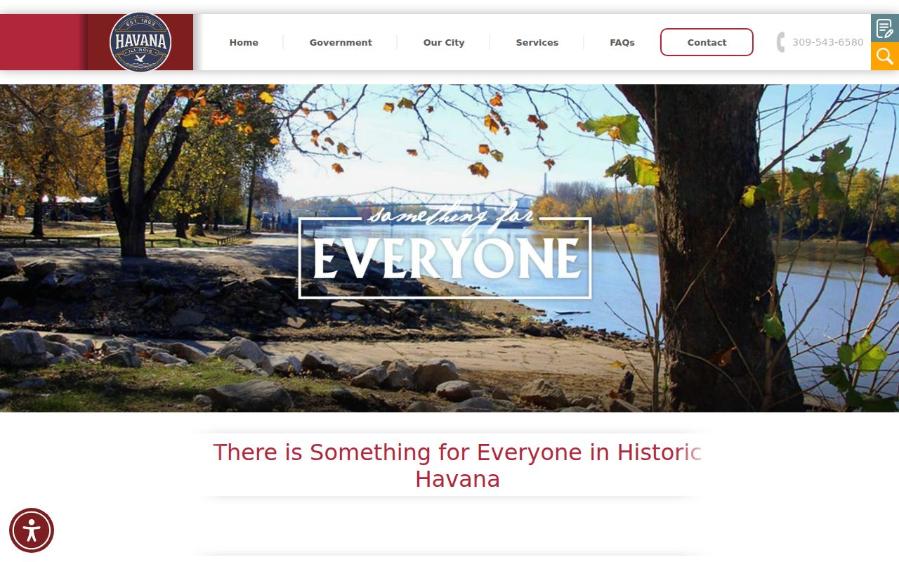 Official City of Havana government webpage
